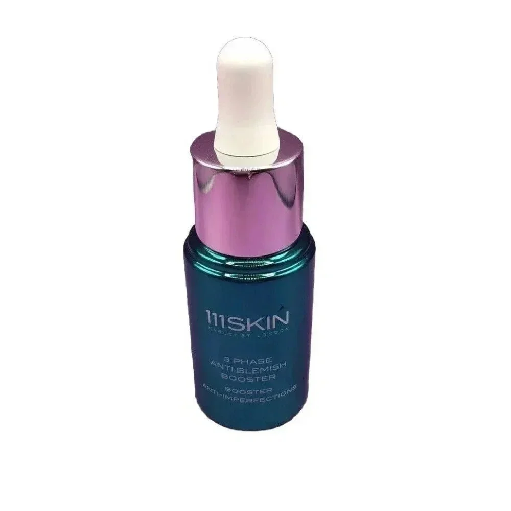 111SKIN 3 Phase Anti Blemish Booster FULL SIZE 0.68oz- NEW (Imperfect Box)